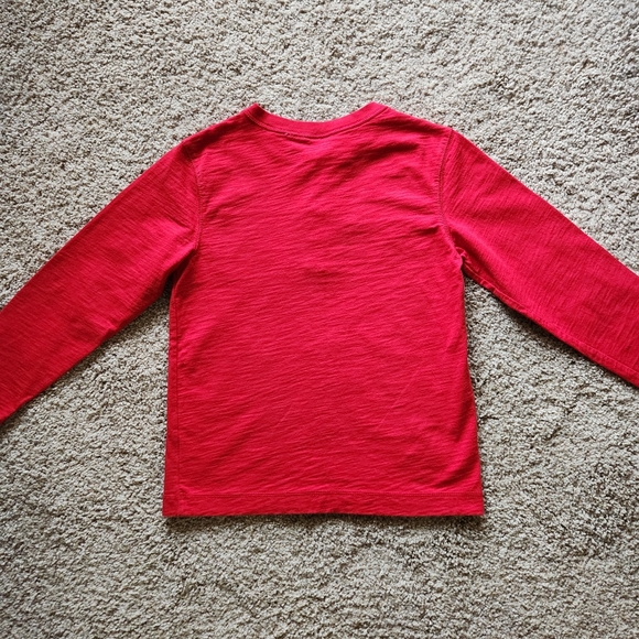 NWOT Gymboree Plaid Pocket Henley Size 8 Color Red - Picture 4 of 7